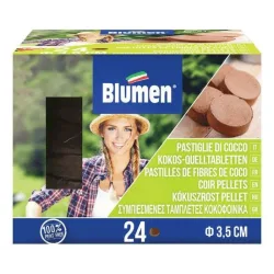 Samen Mauser Kokosquelltabletten ohne Netz (24 Stk)