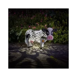 Samen Mauser Solar Silhouette Lampe, Daisy Cow, 26x39x23cm (1 Stk)