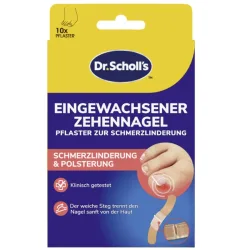 Scholl - Dr s Zehennagel Pflaster, 10 Stück