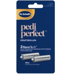 Scholl, Scholl - Dr s Pedi Perfect Ersatzrollen NanoTech, 2 Stück