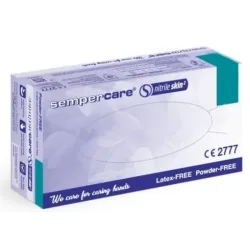 Sempercare safe Nitril-Untersuchungshandschuh, Grösse S, steril, Handumfang 15-18cm (100 Stk)