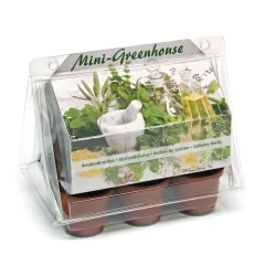 Wyss Garten Mini-Gewächshaus Kräuter-Set (1 Stk)