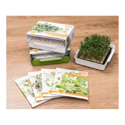Wyss Garten Cressbar Starter Kit, weiss (5-teilig)