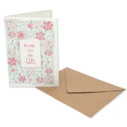 Wyss Garten Postkarte aus Samenpapier, Baby Girl (1 Stk)