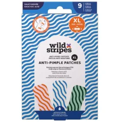 Wild Stripes Anti-Pickelpflaster XL mit Salicylsäure (9 Stk)