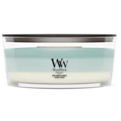 WoodWick Ellipse Driftwood Shores Duftkerze (454g)