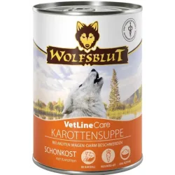 Wolfsblut VetLine Karottensuppe, Ergänzungsfutter für Hunde (6x395g)