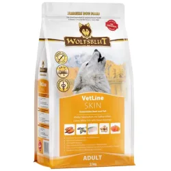 WOLFSBLUT Adult VetLine Skin, Weißer Meeresfisch 2 kg