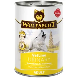 Wolfsblut VetLine Urinary Hunde-Nassfutter, Huhn mit Süsskartoffel (6x395g)