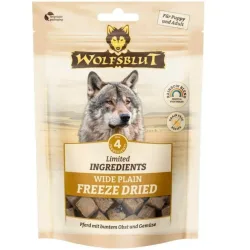 Wolfsblut Limited Ingredients Freeze Dried Wide Plain, Snacks für Hunde (7x40g)