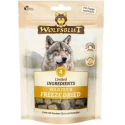 Wolfsblut Limited Ingredients Freeze Dried Wild Duck, Snacks für Hunde (7x40g)