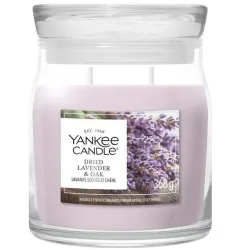 Yankee Candle Dried Lavender & Oak Duftkerze (368g)