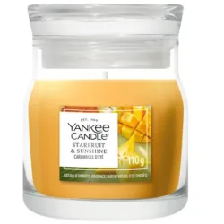 Yankee Candle Starfruit & Sunshine Duftkerze (110g)