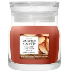 Yankee Candle Sugared Cinnamon Apple Duftkerze (110g)