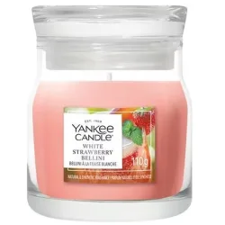 Yankee Candle White Strawberry Bellini Duftkerze (110g)