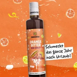 SONNENTOR, SONNENTOR Orange Bitter Sirup Bio (500ml)