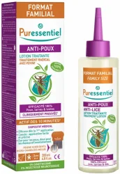 PURESSENTIEL Anti-L&auml;use&nbsp;Lotion mit Kamm 200 ml