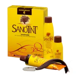Sanotint Haarfarbe 06 dunkelbraun (125ml)