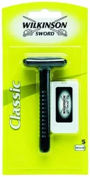 WILKINSON SWORD Classic Rasierer + 5 Rasierklingen (1 Stk)