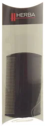 Herba Staub-/Lauskamm, Hartgummi, schwarz, 9 cm