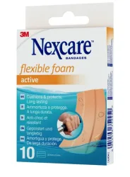 3M Nexcare Flexible Foam Active Band Pflaster 6 x 10cm (10 Stk)