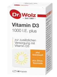 Dr. Wolz Vitamin D3 1000 I.E. plus Kapseln (60 Stk)