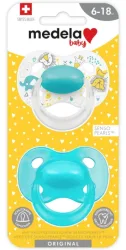 Medela Baby Schnuller Original Boy 6-18 Monate (2 Stk)
