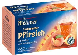 Messmer Früchtetee Toskanischer Pfirsich (20 Beutel)