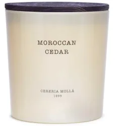 Cereria Mollá Premium Candle XL Moroccan Cedar 3-Docht-Duftkerze (600g)