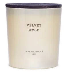 Cereria Mollá Premium Candle XL Velvet Wood 3-Docht-Duftkerze (600g)