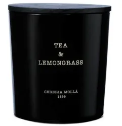 Cereria Mollá Premium Candle XL Tea & Lemongrass 3-Docht-Duftkerze (600g)