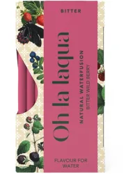 OH LA LAQUA Flavour for Water Bitter Wild Berry (10x6ml)