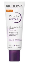 BIODERMA Cicabio Crème+ SPF 50+ - reparierende Wundpflegecreme mit hohem UV-Schutz Wundsalbe 40 ml