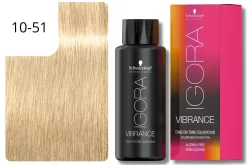 Schwarzkopf IGORA VIBRANCE 10-51 Gold Cendré Weich (60ml)