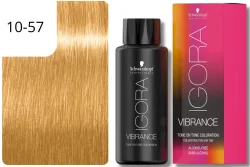 Schwarzkopf IGORA VIBRANCE 10-57 Gold Kupfer Weich (60ml)