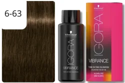 Schwarzkopf Professional Igora Vibrance 6.63 Dark Blonde Chocolate Matt 60ml
