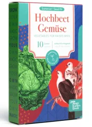 Magic Garden Seeds Saatgut Hochbeet-Gemüse, 10 samenfeste Gemüsesorten (1 Stk)