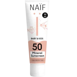 Naïf Baby & Kids Mineral Sun cream SPF50 (30ml)