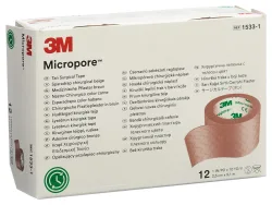 3M, 3M Micropore? Sparadrap chirurgisch beige 2,5 cm x 9,1 m