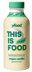 YFood Trinkmahlzeit Vegan Vanille (500ml)