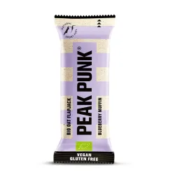 PEAK PUNK Organic Oat Flapjack Blueberry Muffin (60g)