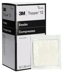 Topper 12 NW Kompressen 10x10cm steril 140 Stk