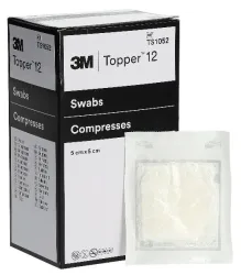 Topper 12 NW Kompressen 5x5cm steril 45 Btl 2 Stk