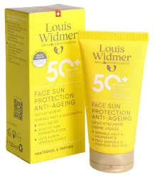 Louis Widmer, Louis Widmer - Face Sun Protection Anti-Ageing 50+, 50 ml