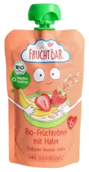 FRUCHTBAR, Fruchtbar Früchtebrei Bio Hafer Erdbeere Banane Btl 120 g