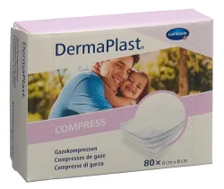 DermaPlast Compress 6x8cm 80 Stk