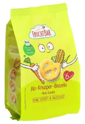 FRUCHTBAR, Fruchtbar Knusper-Brezeln Bio Mais-Karotte Btl 25 g