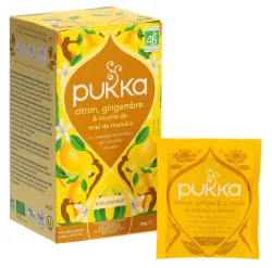 Pukka, Pukka Zitronen- Ingwer Manuka-Honig Tee