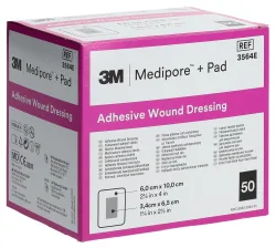 3M Medipore+Pad 6x10cm Wundkissen 3.4x6.5cm 50 Stk