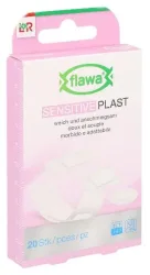 Flawa Sensitive Plast Pflasterstreifen 4 Grössen 20 Stk